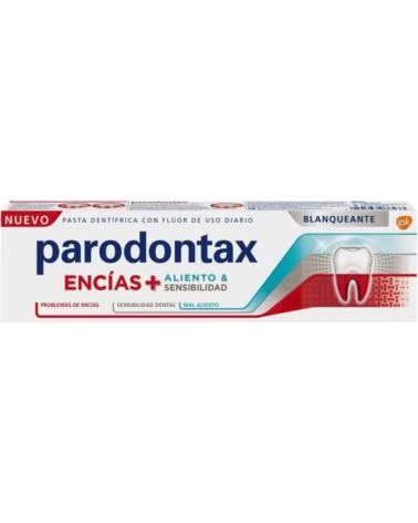 PARODONTAX ZAHNPASTA ZAHNFLEISCH + ATEM EMPFINDLICHKEIT BLEICHEND 75 ML