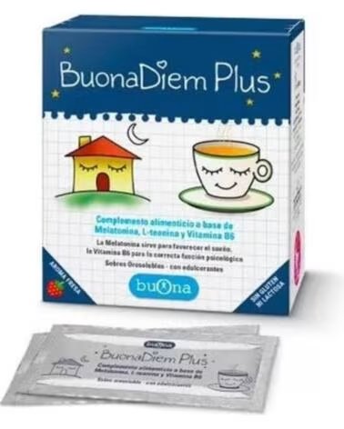 BUONA BUONADIEM PLUS SUPLEMENTO ALIMENTAR SONO 1342094