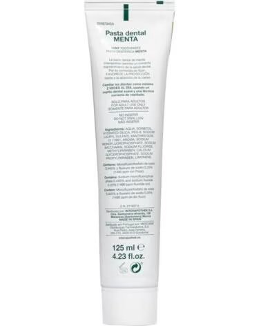 PASTA DENTÍFRICA CON FLÚOR MENTA INTERAPOTHEK