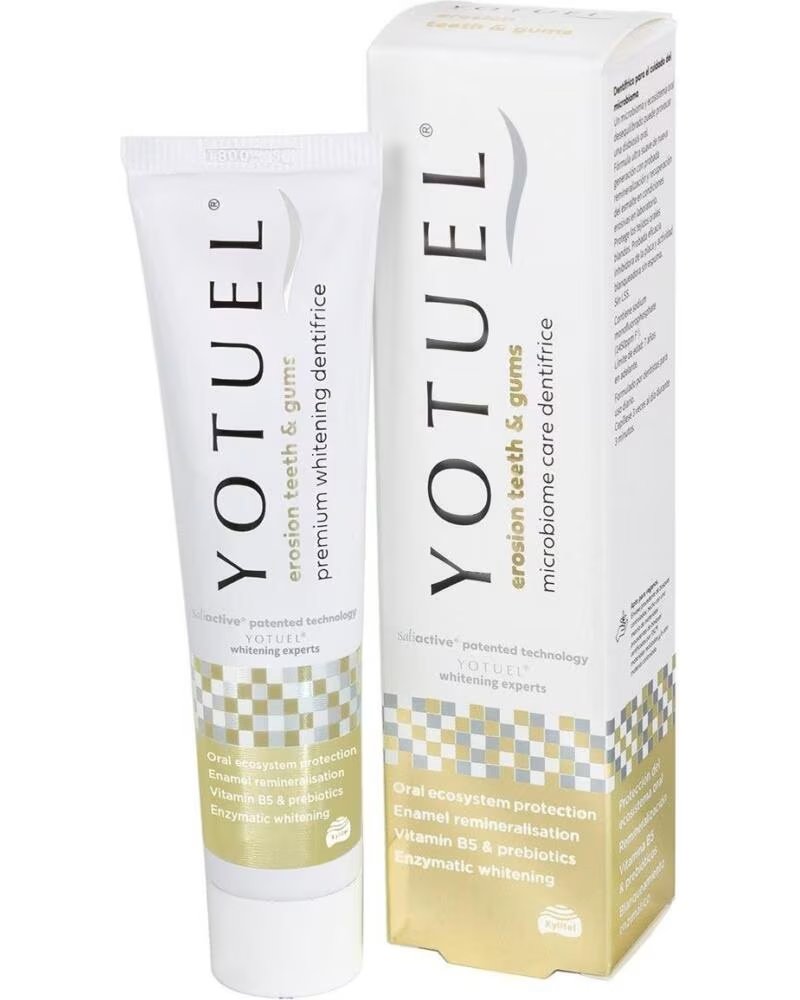 YOTUEL EROSION TEETH AND GUMS MICROBIOME CARE DENTIFRICE 100G