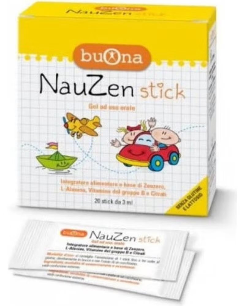 BUONA NAUZEN INTEGRATORE ALIMENTARE GEL ZENZERO E VITAMINE B