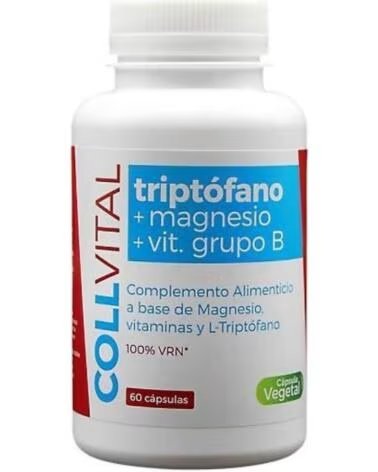 COLLVITAL MAGNÉSIO TRIPTOFANO E VITAMINAS DO GRUPO B 60 CÁPSULAS