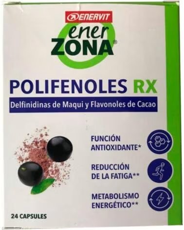 ENERZONA POLYPHENOLE RX NAHRUNGSERGÄNZUNGSMITTEL 24 KAPSELN