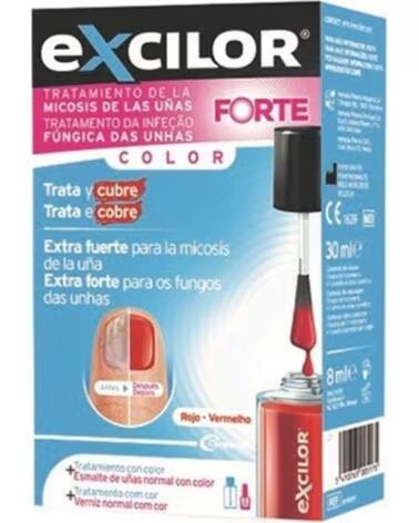 EXCILOR FORTE COLOR RED SMALTO TRATTAMENTO MICOSI UNGHIE 30ML