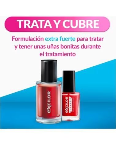 EXCILOR FORTE COLOR RED NAGELLACK NAGELPILZ BEHANDLUNG 30ML