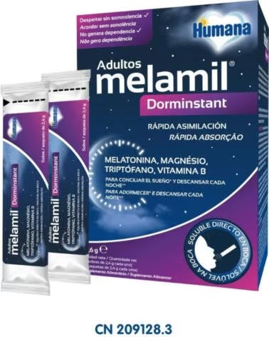 MELAMIL DORMINSTANT ADULTI INTEGRATORE ALIMENTARE MELATONINA