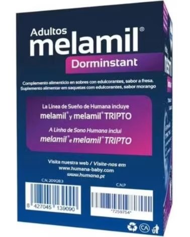 MELAMIL DORMINSTANT ERWACHSENE NAHRUNGSERGÄNZUNGSMITTEL MELATONIN