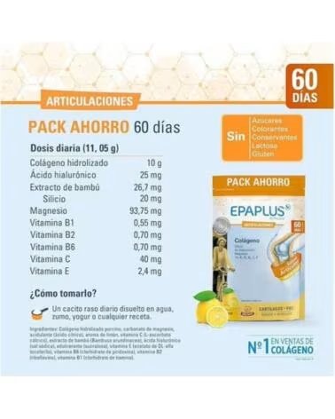 EPAPLUS ARTHICARE COLLAGENE SILICIO GUSTO LIMONE 668G