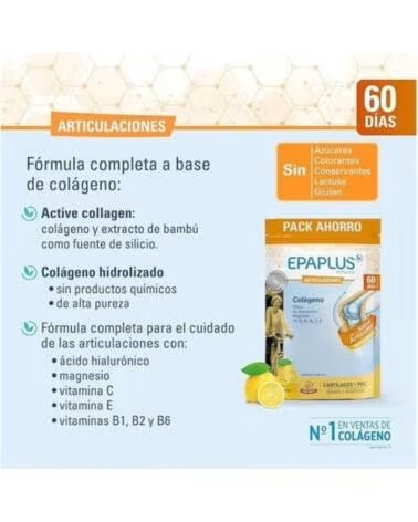 EPAPLUS ARTHICARE COLLAGENE SILICIO GUSTO LIMONE 668G