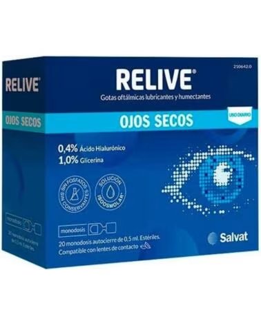 RELIVE TROCKENE AUGEN 20X0,5ML AUGENTROPFEN