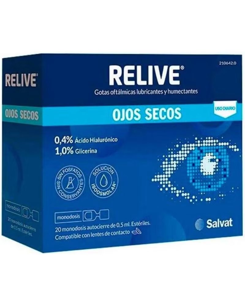RELIVE TROCKENE AUGEN 20X0,5ML AUGENTROPFEN