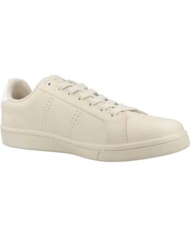 FRED PERRY BASKETS HOMME B721 LEATHER BEIGE 691OATML