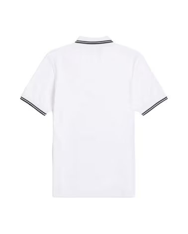 FRED PERRY POLO M3600-XL MANGA CURTA BRANCO HOMEM