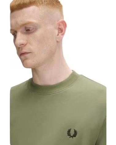 FRED PERRY SHORT SLEEVE T-SHIRT M3600 IN GREEN FOR MEN NAN