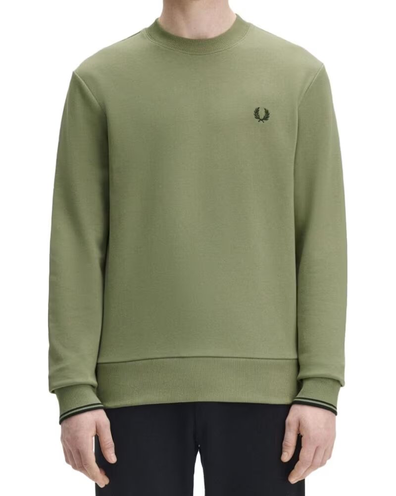 FRED PERRY SHORT SLEEVE T-SHIRT M3600 IN GREEN FOR MEN NAN