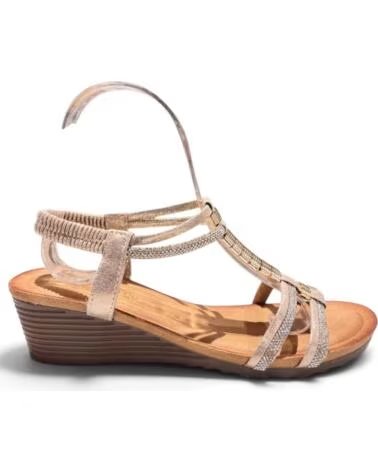 TIMBOS BEQUEME DAMEN KEILSANDALE 133462 GOLD AMARILLO