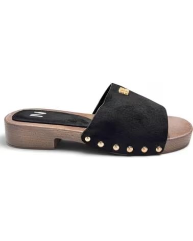 TIMBOS LOW HEEL CLOG 133457 NEGRO