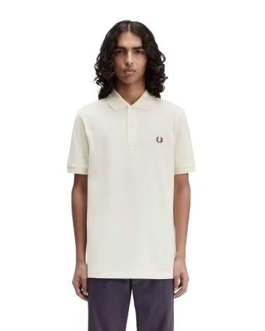 FRED PERRY Polo De Manga Corta M6000 Beis en beige para hombre BEIS
