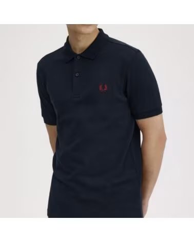 FRED PERRY SLIM FIT PLAIN POLO V73NVYRD