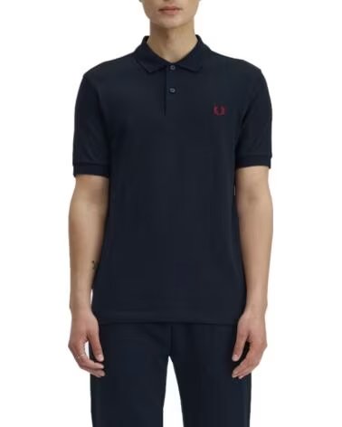 FRED PERRY SLIM FIT PLAIN POLO V73NVYRD