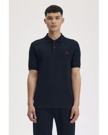 FRED PERRY SLIM FIT PLAIN POLO V73NVYRD
