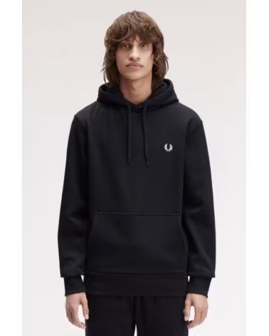FRED PERRY Sudaderas Hombre Modelo Branding Hooded Sweats Color Negro 102blk 102BLK