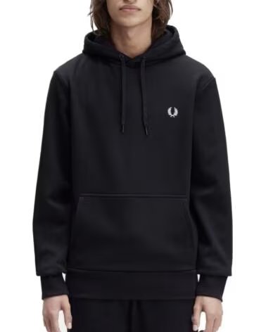 FRED PERRY Sudaderas Hombre Modelo Branding Hooded Sweats Color Negro 102blk 102BLK