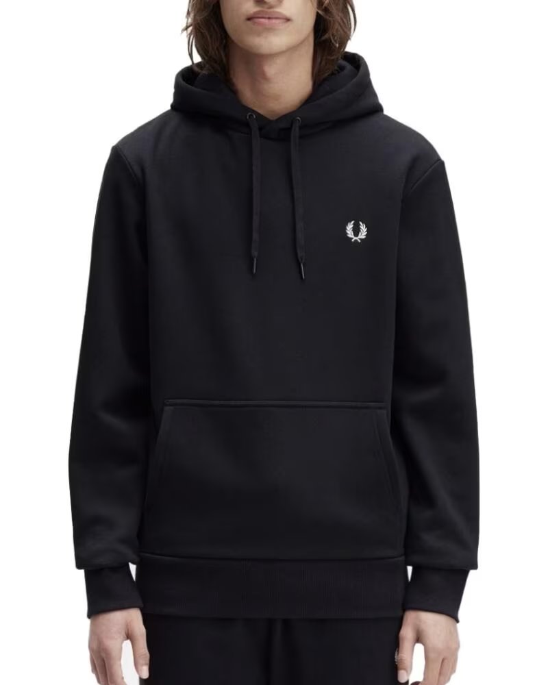 FRED PERRY Sudaderas Hombre Modelo Branding Hooded Sweats Color Negro 102blk 102BLK