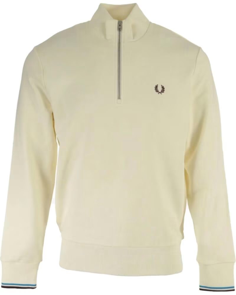 FELPA FRED PERRY M3574-Z46 UOMO BEIGE