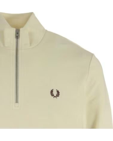 FELPA FRED PERRY M3574-Z46 UOMO BEIGE