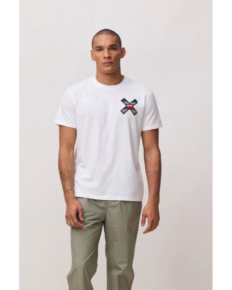 BLUE BANANA CLASSIC WHITE T-SHIRT BLANCO