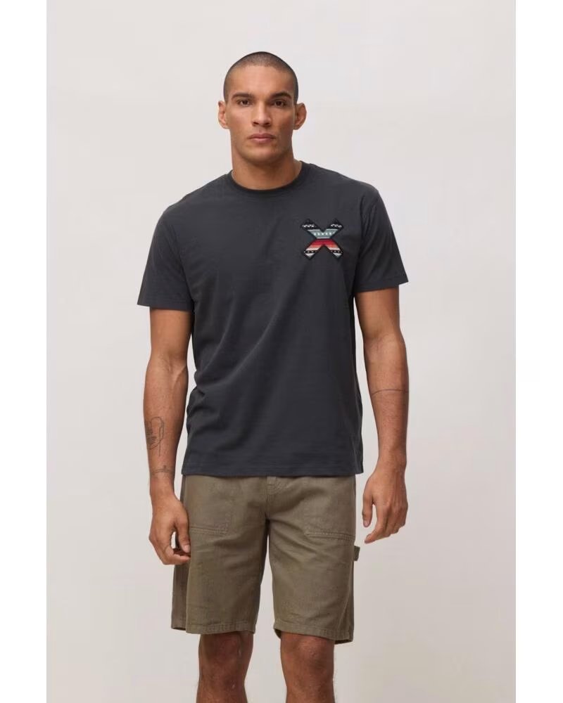 BLUE BANANA CLASSIC ANTHRACITA T-SHIRT GRIS