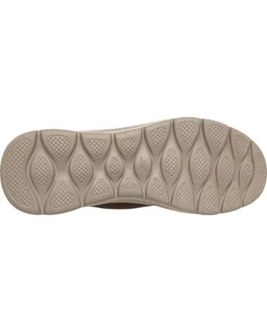 SKECHERS SNEAKER SLIP-INS GO WALK 216324 SCHOKOLADE CHOCOLATE