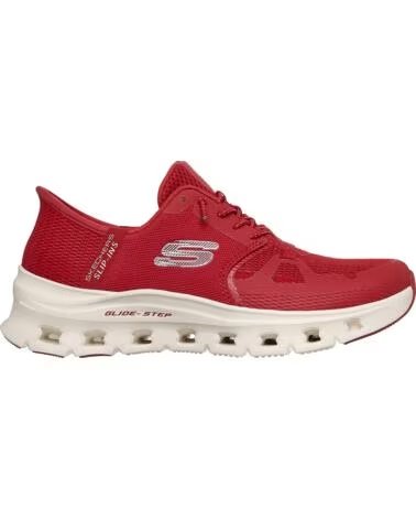 SKECHERS SLIP-INS GLIDE-STEP PRO DAMEN SNEAKER RED