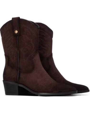 XTI DAMEN WESTERN-STIEFELETTEN 144307 BRAUN MARRON