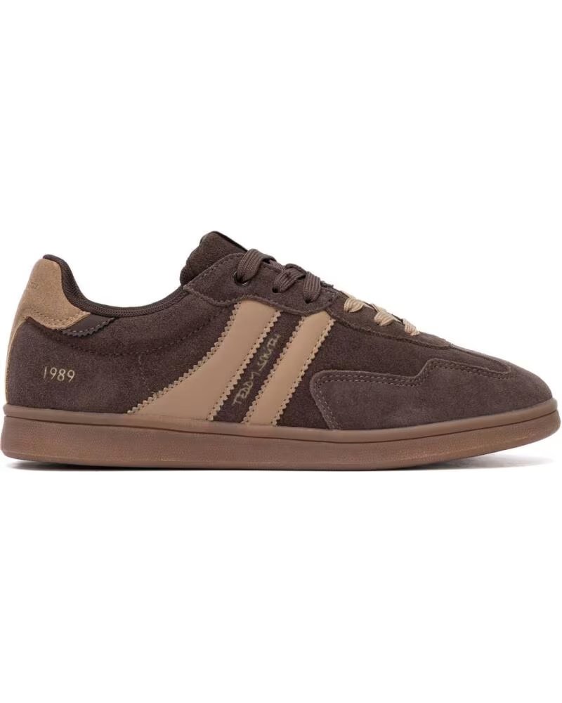 TEDDY SMITH 121003 TÉNIS CASUAL CASTANHO MARRON