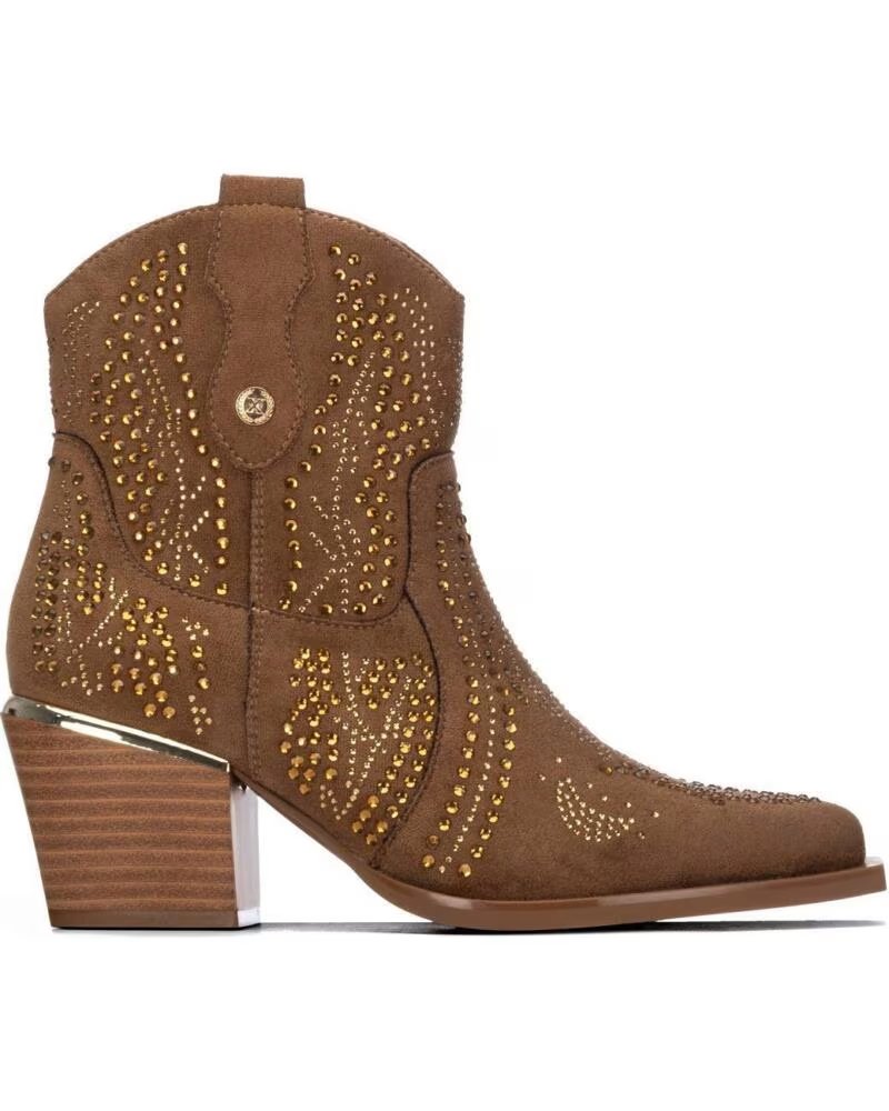 XTI BOTINS ESTILO COWBOY 146100 EM COR TAUPE