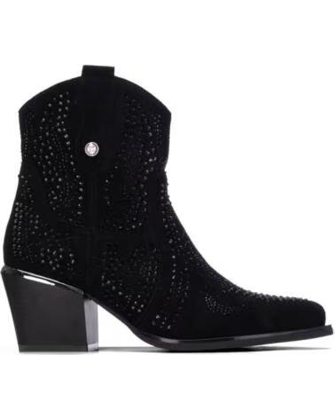 XTI 146100 HEELED COWBOY BOOTS NEGRO