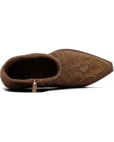 XTI BOTINS ESTILO COWBOY 146100 EM COR TAUPE