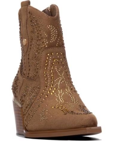 XTI BOTINS ESTILO COWBOY 146100 EM COR TAUPE