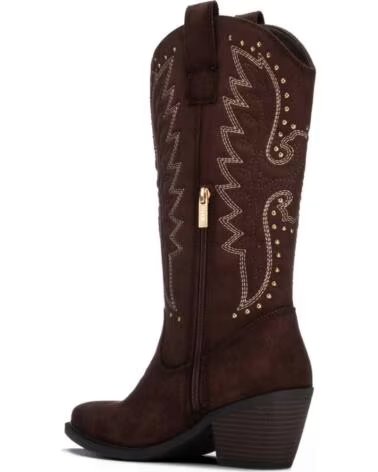 XTI STIEFEL 146102 VELOURSLEDERIMITAT BRAUN VARIOS COLORES