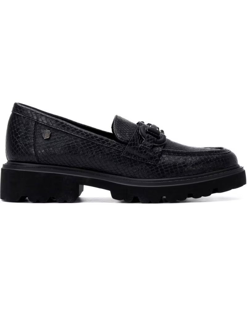 CARMELA 164138 PLATEAU-LOAFER MIT SCHNALLE NEGRO