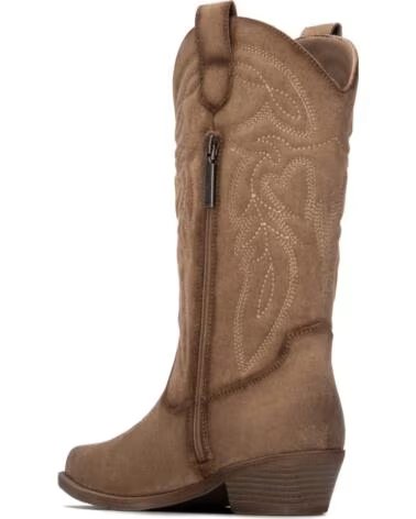 REFRESH HIGH WESTERN STYLE BOOTS 176295 IN BEIGE