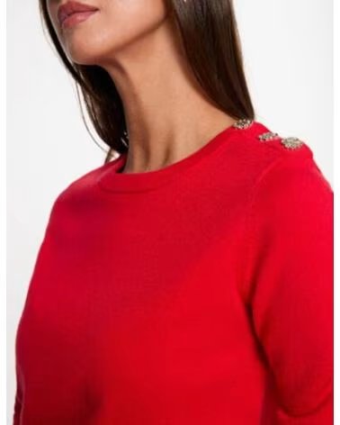 MORGAN CAMISOLA MKISSO DETALHE BOTÕES ROJO
