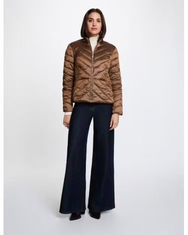 MORGAN REVERSIBLE SATIN PUFFER JACKET GTABAC VARIOS COLORES