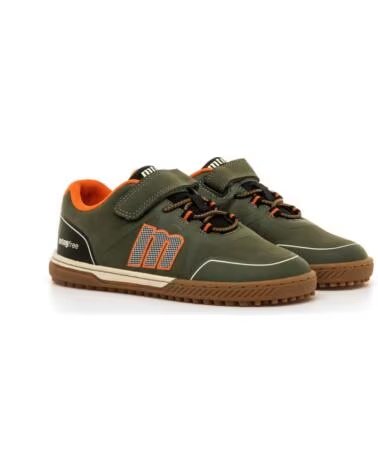 MTNG 49012 ZAPATILLAS DEPORTIVAS NIÑO VELCRO BAREFOOT VERDE
