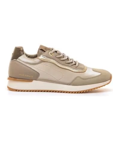 ZAPATILLAS CASUAL DE MUJER MARIAMARE 63731 BEIGE