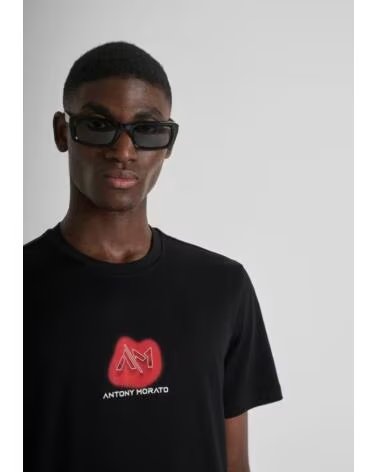ANTONY MORATO T-SHIRT NERA NEGRO