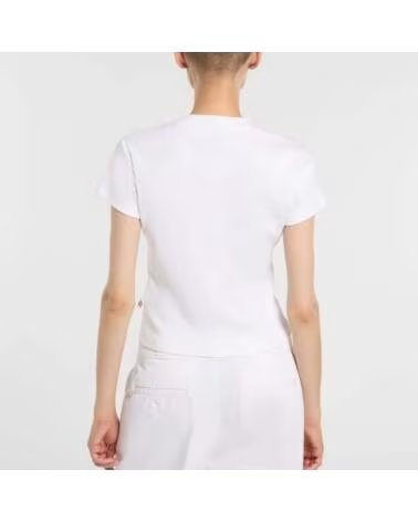 DICKIES CAMISETAS MUJER DK0A88JT0WH1 BLANCO WHITE