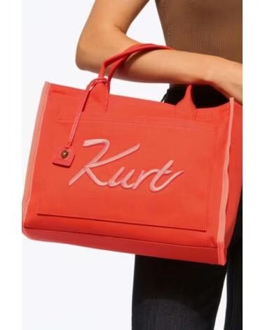 KURT GEIGER LONDON BOLSO TOTE TEXTIL 5570791609K NARANJA ORANGE